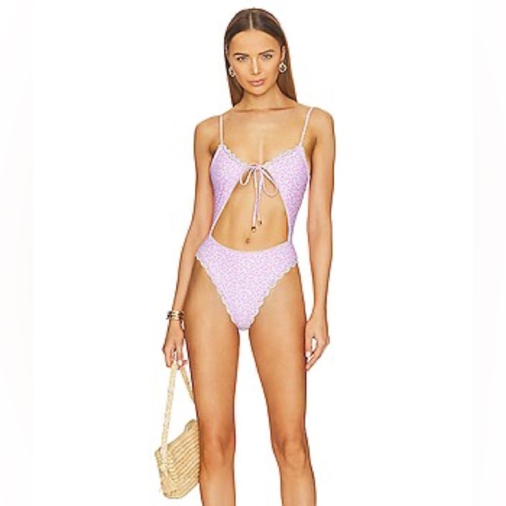 Tularose x revolve NWT one piece swim suit